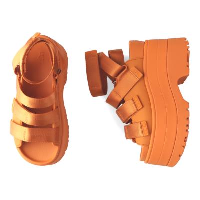 UGG オレンジ ミュール 中ヒール UGG オレンジ ミュール 中ヒール - メルカリ