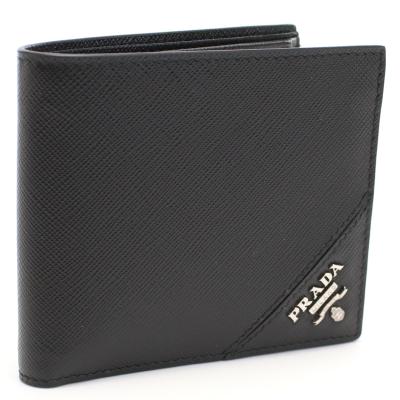 極美品　PRADA プラダ　長財布　二つ折り　M59 美品❗️【PRADA｜プラダ】サフィアーノレザー 長財布 ブラック
