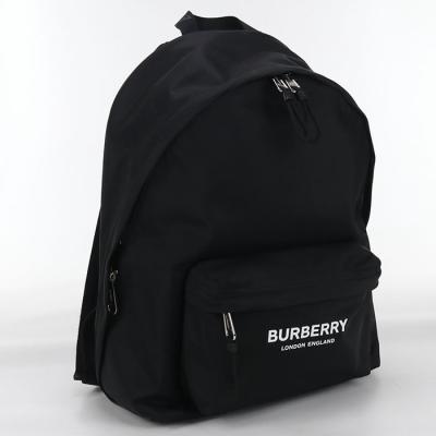 美品　BURBERRY LONDON ナイロン×レザー　バックパック　黒 ナイロン バックパック (ブラック) - メンズ, ナイロン | Burberry