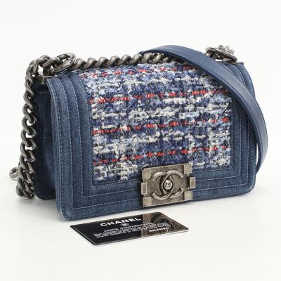 CHANEL レディースショルダーバッグ（色：ブルー系）｜バッグ