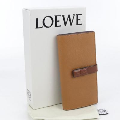 【BIGお買い物ラリー★30%OFFセール中】ロエベ LOEWE 長財布ロゴボタン ピンク グレー 灰色 ゴールド レディース 中古 LOEWE レディース長財布｜財布｜ファッション おすすめ人気商品一覧