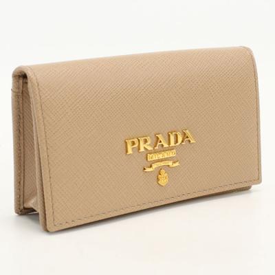 prada（レディース名刺入れ）（色：ベージュ系）｜ファッション小物