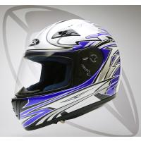 フルフェイスヘルメット キッズヘルメット シルバーブルー bzk-1　SG規格・全排気量 送料無料 | ビッグロウYahoo!ショップ