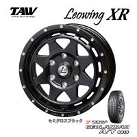 トライアルファ レオウイング XR クロス 200系 ハイエース 6.5J-16 +38 6H139.7 セミグロスブラック &amp; ヨコハマ ジオランダー A/T G015 215/65R16C 109/107S | ビッグラン市毛Yahoo!店