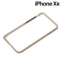 □ iPhoneXR (6.1インチ) 専用 アルミバンパー ワンプッシュボタンシリーズ ゴールド　PG-18YBP02GD(メール便送料無料) | ビッグスターネットショップ