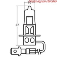 14-0105 12V55W H3 ハロゲン球 スタンレー | パーツジャパンサービス Yahoo!店