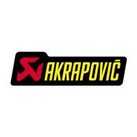 AKRAPOVIC アクラポビッチ P-HST6AL アルミ耐熱ステッカー 横 35×120mm シール マフラー アクセサリー | バイクマン 2号店