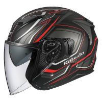 OGK EXCEED CLAW エクシード クロー フラットブラック XLサイズ ジェット ヘルメット オープンフェイス JIS KABUTO カブト | バイクマン 2号店