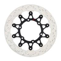 サンスター LL133BW-SV プレミアムレーシング フロントディスクローター セミフローティング フロント左/右 シルバー 320mm K1300GT/K1300R バイクパーツ | バイクマン 2号店