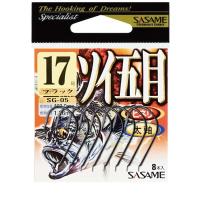 ササメ SG05 ソイ五目 ブラック 19号 6本入 バラ針 五目 釣針 針 はり フック 釣具 釣り つり | バイクマン 2号店