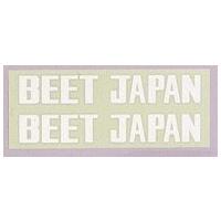 BEET 0702-BJ2-05 BEET ステッカー JAPAN ホワイト | バイクマン 4ミニストアー