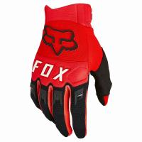 FOX 25796-110-XL ダートパウグローブ フローレッド XLサイズ 手袋 伸縮性 オフロード ダートフリーク | バイクマン 4ミニストアー