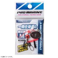 プロマリン PRO MARINE AGV117-S 仕掛け一発通し S 仕掛けウキ 初心者 簡単 釣り 浜田商会 | バイクマン 4ミニストアー