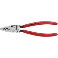 KNIPEX クニペックス 9771-180 エンドスリーブ用圧着ペンチ (SB) クリンピング能力(mm2)：0.25-16 クリンピング能力(AWG)：23-5 質量(g)：205 | バイクマン 4ミニストアー