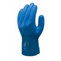 ショーワグローブ NO650-M 耐油ビニローブ ブルー 青 Mサイズ 1双手袋 てぶくろ 手袋 すべり止め | バイクマン 4ミニストアー
