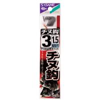 ササメ AA302 チヌ黒 糸付 3号 ハリス1.5 糸付鈎 堤防 チヌ グレ 釣針 針 はり 釣具 釣り つり | バイクマン 4ミニストアー