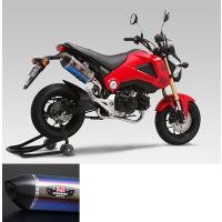 (品番 110A-40A-5X51 ） SSC （ステンレスカバー/カーボンエンドタイプ） GROM TYPE-Down EXPORT SPEC 機械曲R-77S 政府認証 (17年式：2BJ-JC75) ヨシムラ YOSHIMURA/ サイクロンカーボンエンド