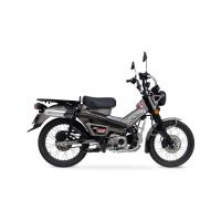 モリワキ 01810-D01X4-00 フルエキゾースト モンスター CT125 2023-24/25 ブラック 耐熱黒塗装 マフラー 黒 車検対応 | バイクマン