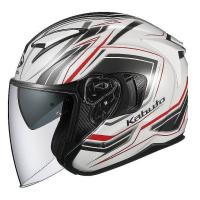OGK EXCEED CLAW エクシード クロー パールホワイト Lサイズ ジェット ヘルメット オープンフェイス JIS KABUTO カブト | バイクマン