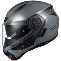 OGK RYUKI リュウキ ミディアムグレー Lサイズ システム ヘルメット 軽量 SG(自動二輪車用) KABUTO カブト | バイクマン