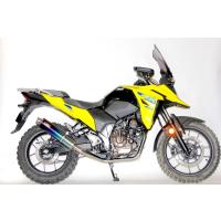 リアライズ 521-FE-001-01 ARIA アリア チタン マフラー タイプC(カールエンド) Vストローム250SX 8BK-EL11L バイク | バイクマン