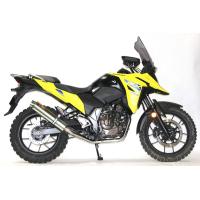 リアライズ 521-FE-003-02 ARIA アリア ステンレス マフラー タイプS(スラッシュエンド) Vストローム250SX 8BK-EL11L バイク | バイクマン