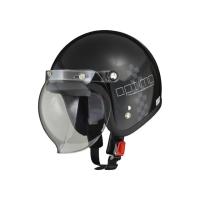 バイクヘルメット リード工業 LEAD ムース MOUSSE スモールジェットヘルメット チェックブラック 57cm〜60ｃｍ未満 | ベローチェ