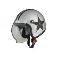 スモールジェットヘルメット シルバーのおすすめ人気商品一覧 通販