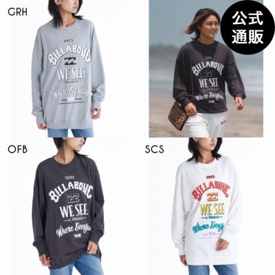 ビラボン（BILLABONG）（レディース）QUI長袖Tシャツ MIX ロング