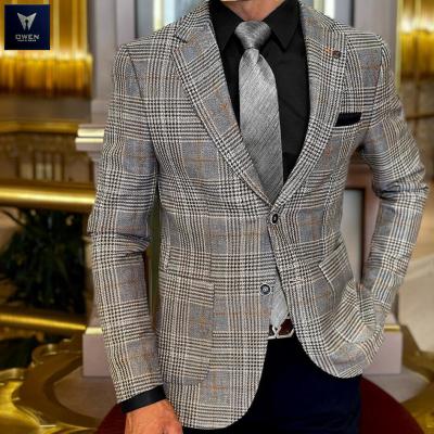 バーバリー ウールジャケット A4 シェットランドウール グレンチェック