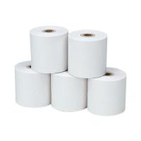 汎用サーマル(感熱紙) ロールペーパー 中保存タイプ 紙幅58×外径80mm 入数5巻 61-550-10-2 1セット(5巻入) | Shop de Clinic