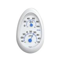 CRECER 温湿度計tamagoホワイト 1個 CR-133W | Shop de Clinic