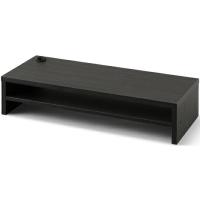 アイリスオーヤマ モニター台 棚板付き ブラックオーク 1台 MNS-590T-BO | Shop de Clinic