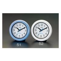 エスコ 掛・置兼用時計（防湿・防塵/青）　φ173mm 1個 EA798CB-51 | Shop de Clinic