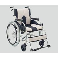 車椅子（アルミ製・背折れタイプ）　ライトグレー | Shop de Clinic