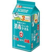 日本製紙クレシアスコッティ消毒ウエットボックス詰替３個パック | Shop de Clinic