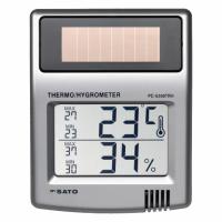 ソーラーデジタル温湿度計   PC-5200TRH | Shop de Clinic