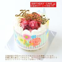 北海道生クリーム・小麦粉・バター使用　生クリーム 苺 ケーキ 3号 ケーキ スイーツ バースデーケーキ お誕生日ケーキ　お一人様用