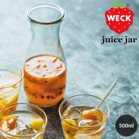 WECK JUICE JAR 500ml ガラス 8cm 18.8cm マークス | ビスクショップ 暮らしの雑貨 食器&ギフト