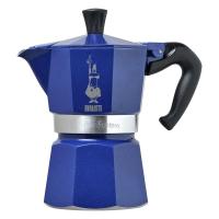 Bialetti (ビアレッティ) モカエキスプレス 3カップ用 モロッコ・ブルー 直火式 (コーヒーメーカー エスプレッソメーカー マキネ | ロンロゼ