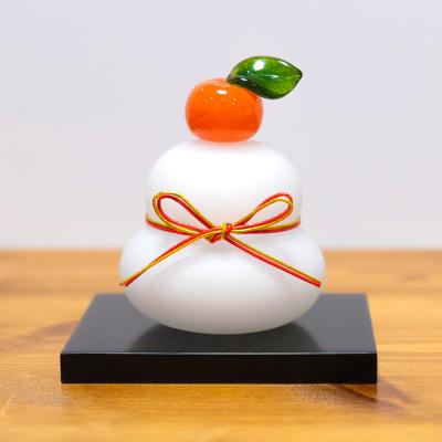 酒器・グラスの専門店 美酒器や - ガラスの鏡餅｜Yahoo!ショッピング