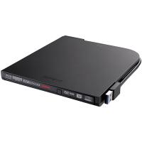 DVDドライブ バッファロー Ultra HD Blu-ray対応 USB3.0用ポータブルブルーレイドライブ USB Type-C変換ケーブル付属 ブラック BRUHD-PU3-BK | ビット・エイOnline Shop