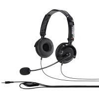 ヘッドフォン バッファロー 片耳ヘッドバンド式モノラルヘッドセット USB接続 ブラック BSHSHUM110BK | ビット・エイOnline Shop