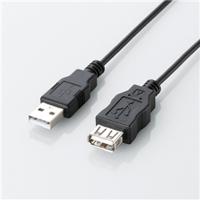 USBケーブル エレコム USB2.0延長ケーブル A-Aメスタイプ エコ 3m ブラック U2C-JE30BK | ビット・エイOnline Shop