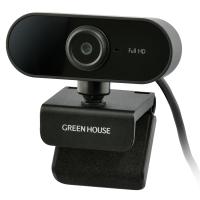 WEBカメラ グリーンハウス フルHD 1080P ブラック GH-WCMFA-BK | ビット・エイOnline Shop
