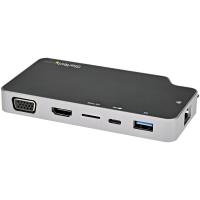 マルチポートアダプター StarTech.com USB-C接続 HDMI&amp;VGA/2xUSB/ギガビット有線LAN/microSDカードリーダー CDP2HVGUASPD | ビット・エイOnline Shop