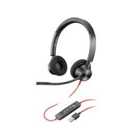 ヘッドホン HP Poly Blackwire 3320 USB-A Headset 76J16AA | ビット・エイOnline Shop