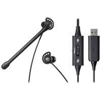 インナーイヤーヘッドセット オーディオテクニカ USB ATH-202USB | ビット・エイOnline Shop