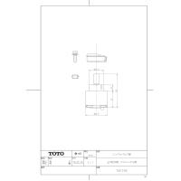 【THF29R】 TOTO シングルバルブ部（上げ吐水用、エコシングル用） яг∀ | アールホームマート Yahoo!店