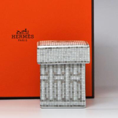 エルメス HERMES モザイク24シルバー スモールボックス シュガーボックス エルメス HERMES モザイク24シルバー スモールボックス シュガー